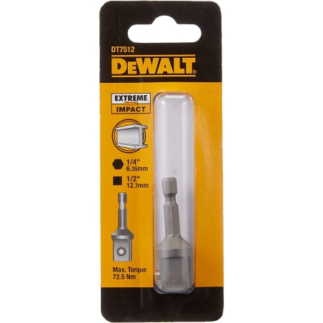 Adattatore per bussole da 1/4" a 1/2 DT7512 DeWalt -1