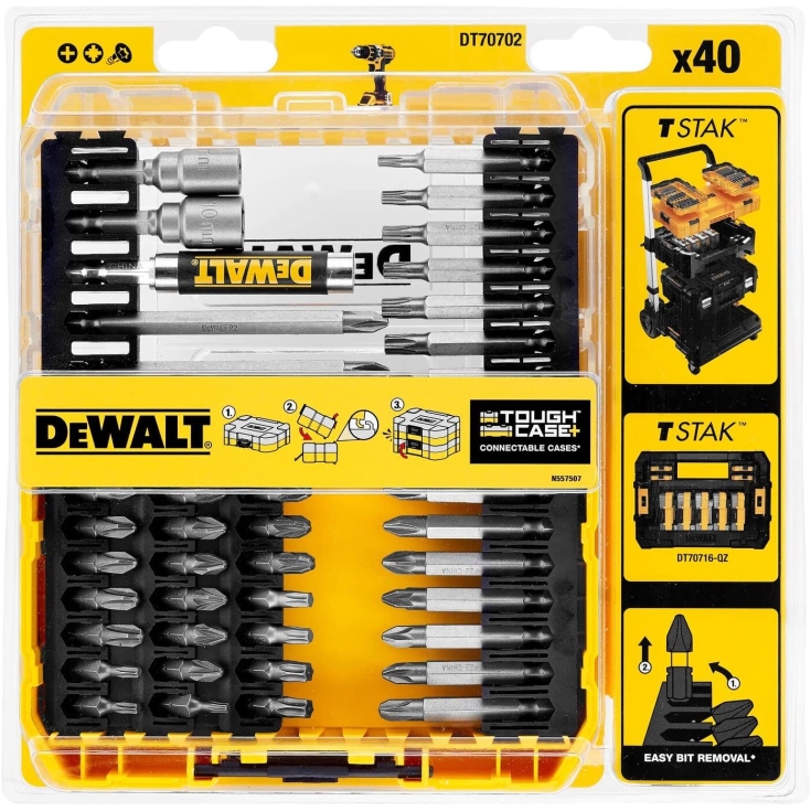Bit avvitatura 40pz DeWalt DT70702 -3