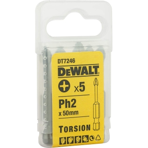 Inserto Philips 50mm PH2 5pz DT7246 DeWalt -1