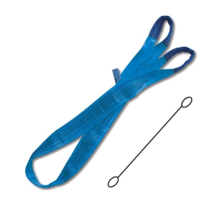 Fascia di sollevamento piatta Robur Beta |blu 8 tonnellate -2
