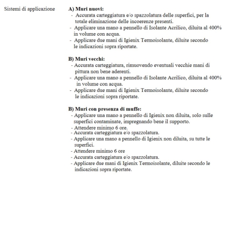 Idropittura acrilica antimuffa Igienix Termoisolante -2