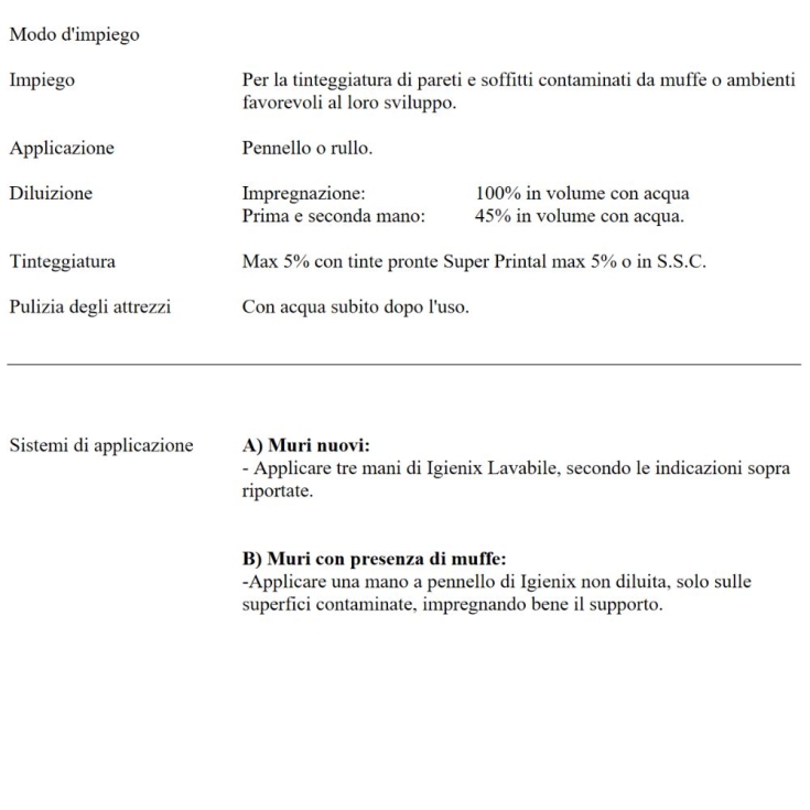 Pitture per interni lavabile Igenix Lavabile Linvea -2