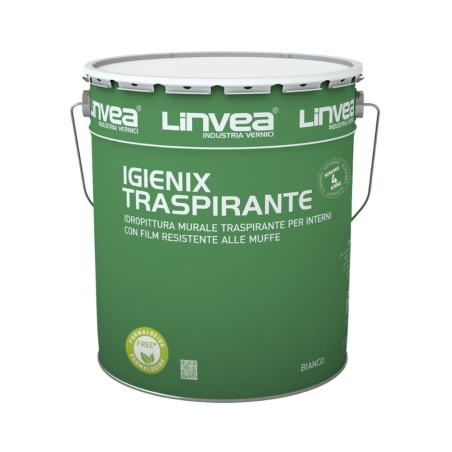 Pittura antimuffa traspirante Igienix Traspirante Linvea -1