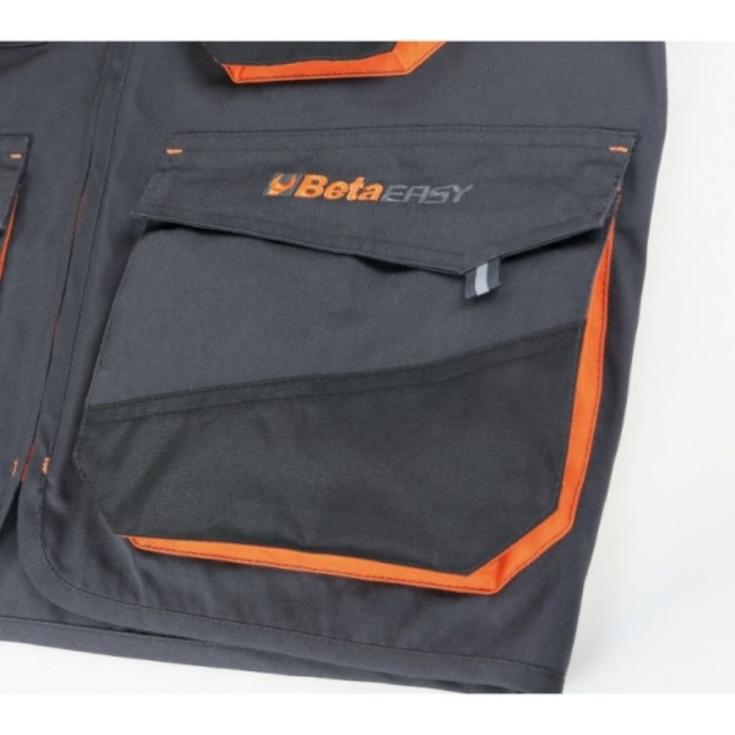 Gilet multitasche leggero grigio 180g Beta -3