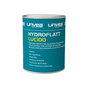 Finitura protettiva trasparente Hydroflatt Lucido Linvea 0.75L -1