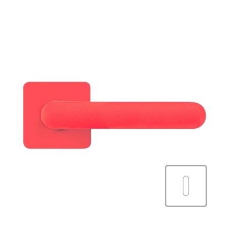 Maniglia porta ONE Q rossa Colombo Mood Collection -1