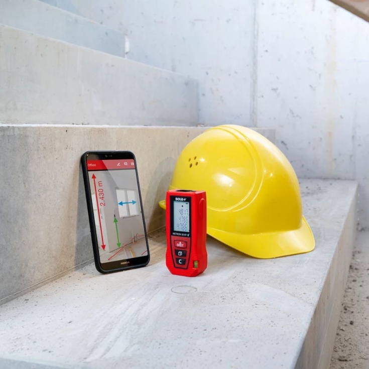 Misuratore laser bluetooth Metron 30 BT Sola -3