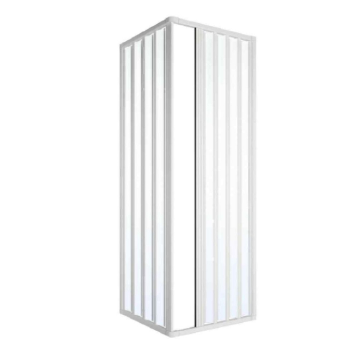 Box doccia 80x120 cm a due lati apertura totale Parigi PVC -3
