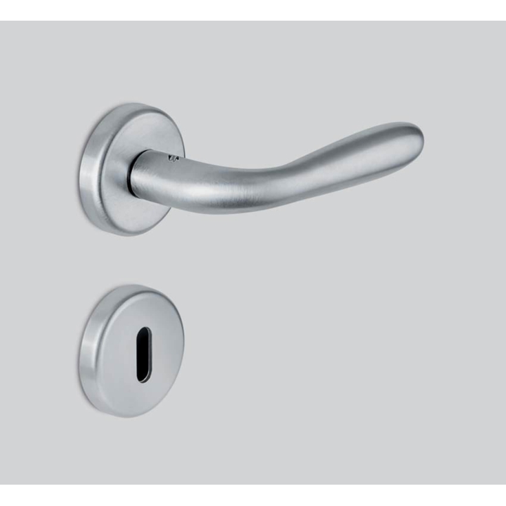 Maniglia porta Robot Cromo Satinato Colombo -3