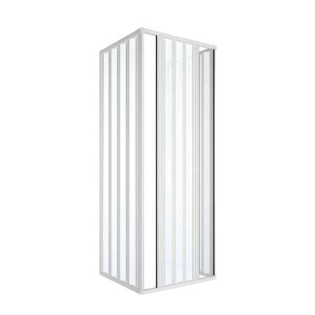 Box doccia tre lati 70x170x70cm apertura bilaterale Rio PVC -3