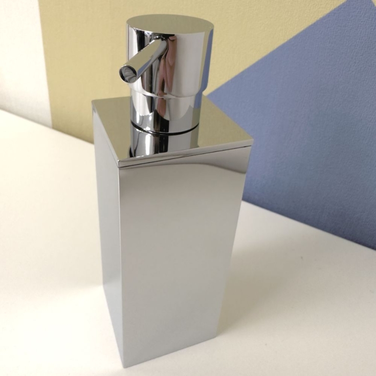 Portasapone cromato quadro Look Colombo B9320 -3