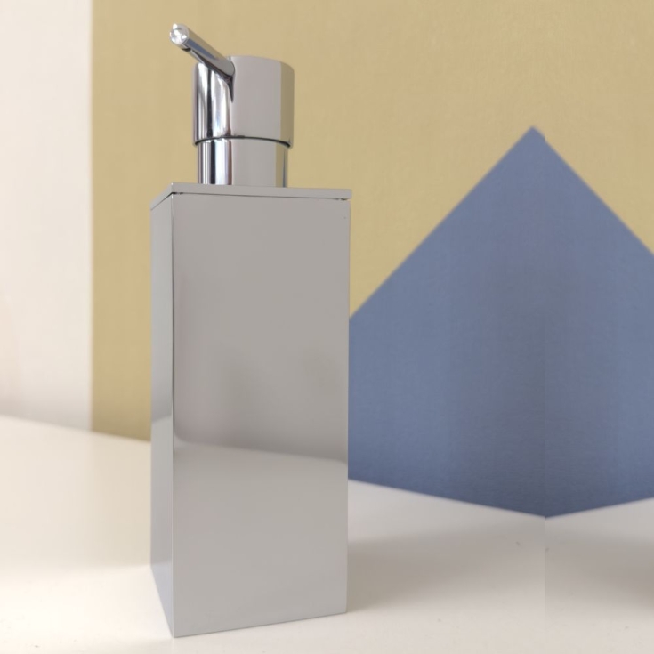 Portasapone cromato quadro Look Colombo B9320 -2