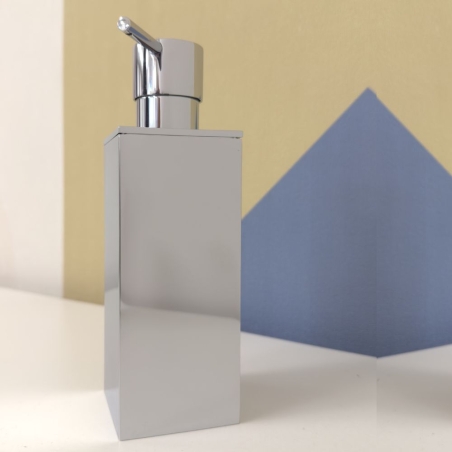 Portasapone cromato quadro Look Colombo B9320 -2