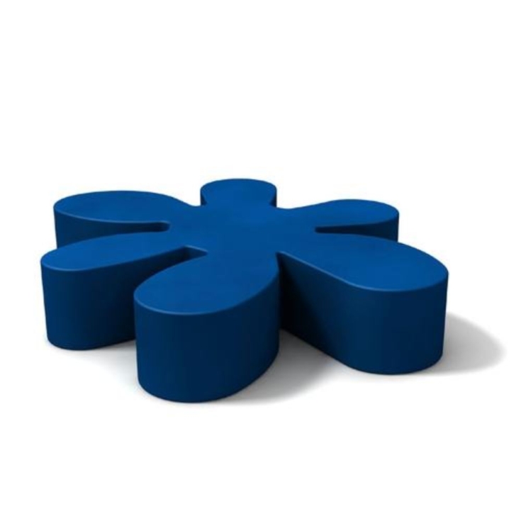 Pedana espositrice a forma di fiore in polietilene Floris -13