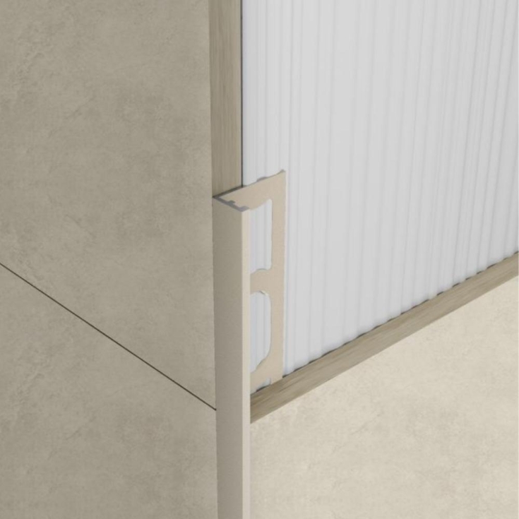 Profilo per angoli esterni sabbia 270cm Cerfix proangle Profilpas