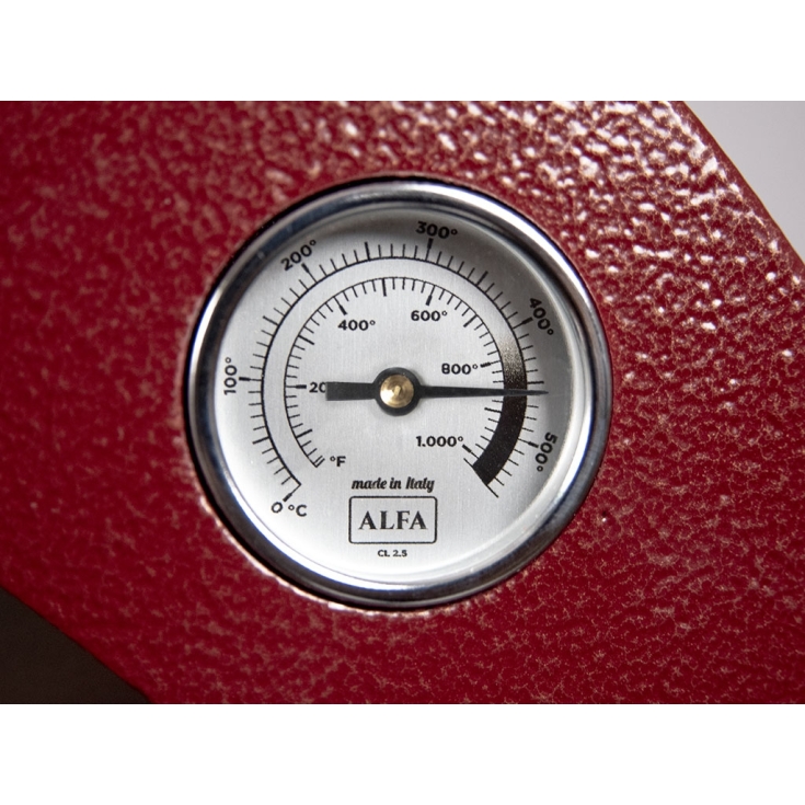 Forno pizza portatile gas grigio Alfa -6