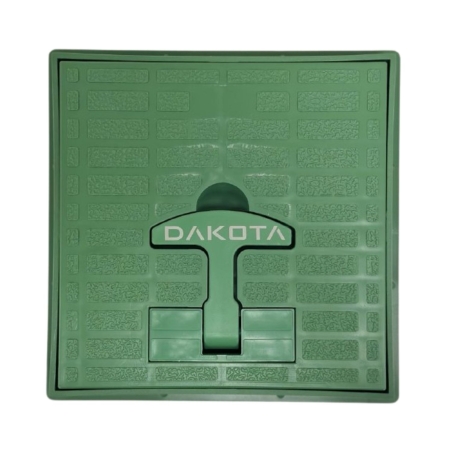 Chiusino in PVC con telaio  40x40cm verde Dakota -2