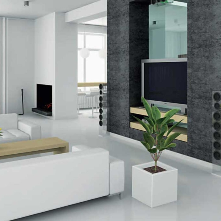 Vaso colorato da interni per piante e fiori Ellenico 15 Kloris -17