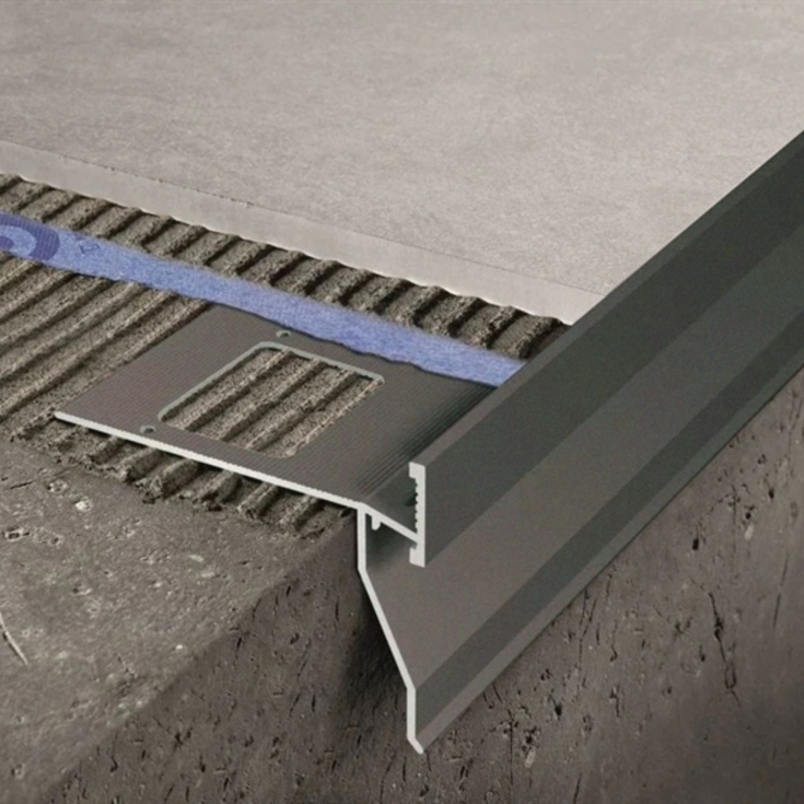 Profilo ad angolo interno balconi 12.5mm Proterrace Drain FDP -5