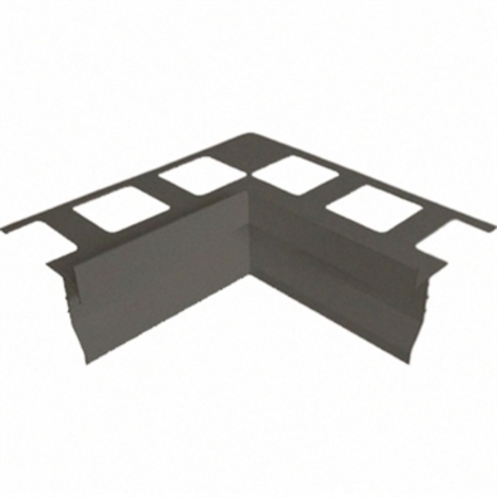 Profilo ad angolo interno balconi 12.5mm Proterrace Drain FDP -1