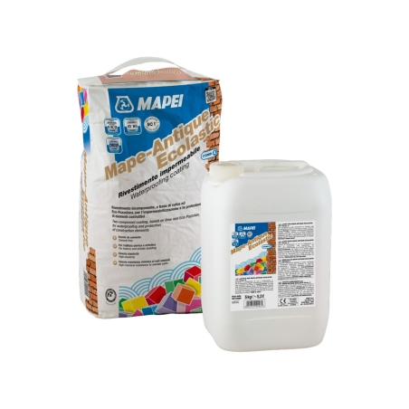 Rivestimento elastico bicomponente Mape-Antique Ecolastic Mapei -1