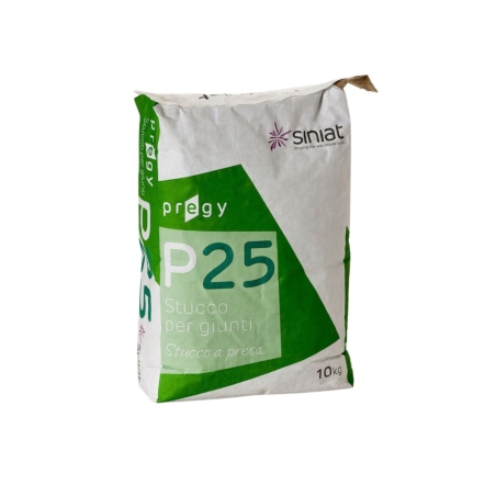 Stucco in polvere a presa rapida PREGYSYL P25 5kg -1