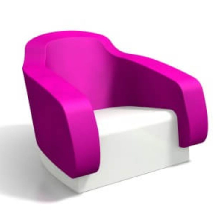 copy of Poltona colorata da giardino Klimt Kloris | Kiwi & Bianco -2