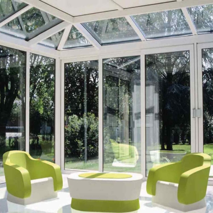 Poltrona da giardino Klimt Kloris |Bianco & Blu -4