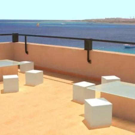 Cubo da arredo colorato in polietilene 25 cm Icekub Kloris -5