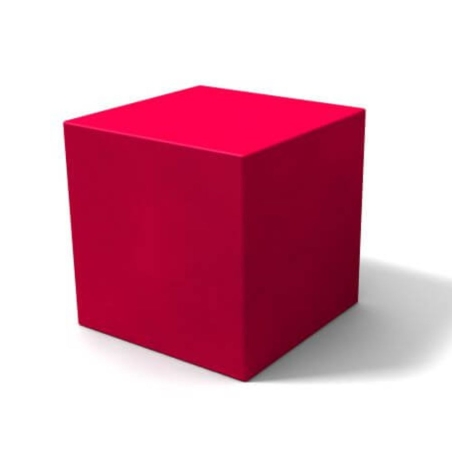 Cubo da arredo colorato in polietilene 45 cm Icekub Kloris -7