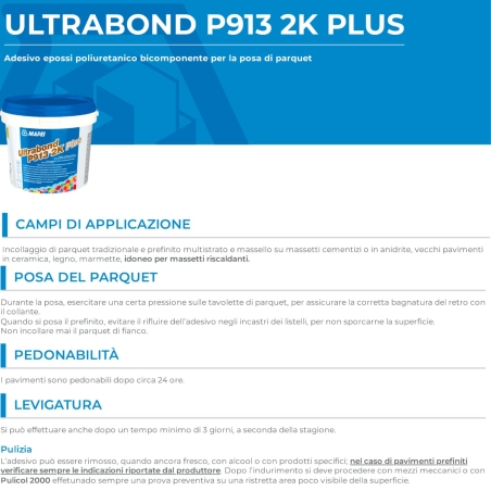copy of Collante legno Ultrabond P913 2K Mapei 10Kg -2