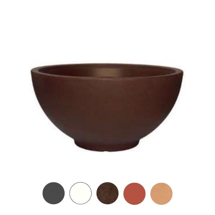 Vaso piante e fiori a ciotola Atena Monacis Ø 85 cm -4