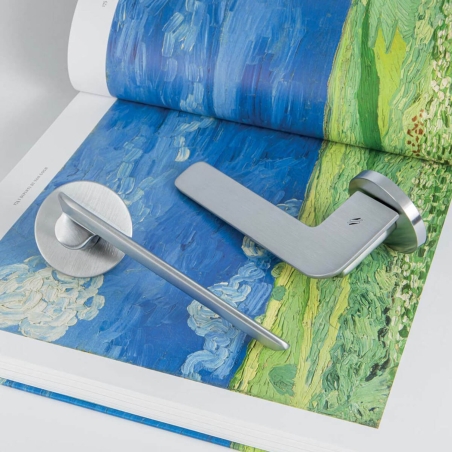 Maniglia porta cromo Slim Colombo -3