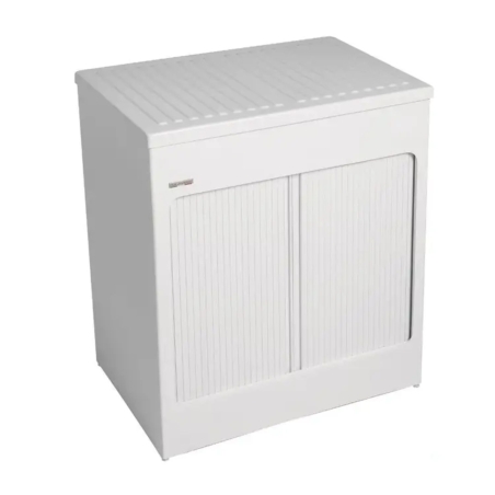Mobile contenitore 75x50x84h cm con serranda bianco Lavacril Box Colavene -1