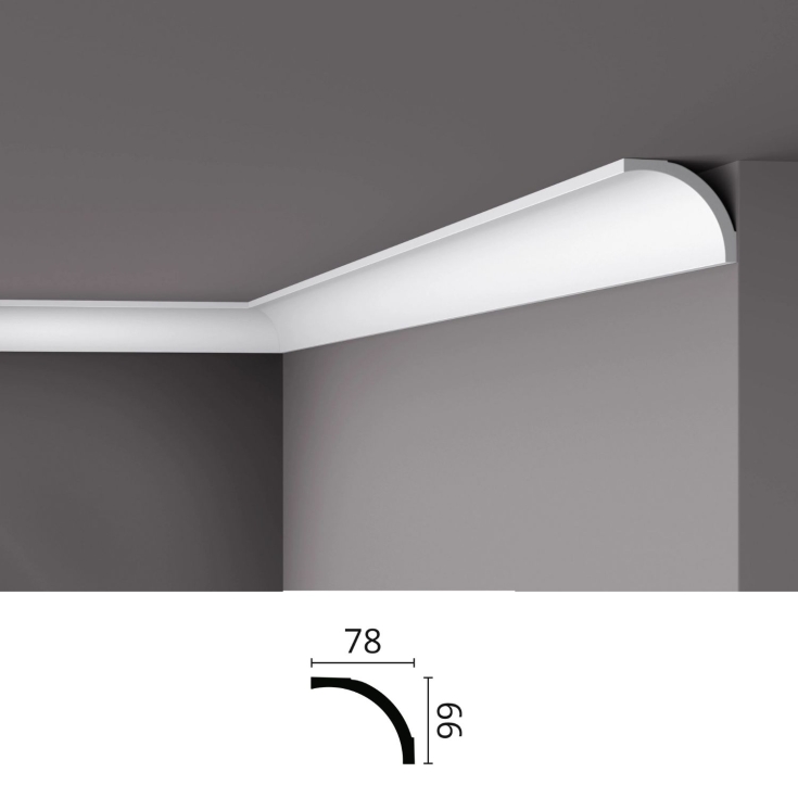 Cornice polistirolo interni Nomastyl B1 NMC -3