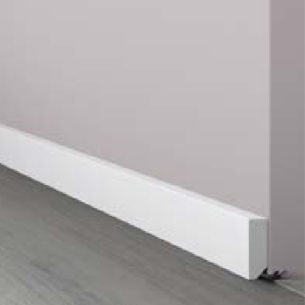 Battiscopa 38x13 mm in HDPS M38 Nomafloor NMC -1