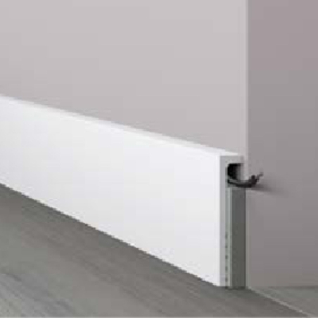 Copribattiscopa 110x22 mm in HDPS CS110 Nomafloor NMC -1