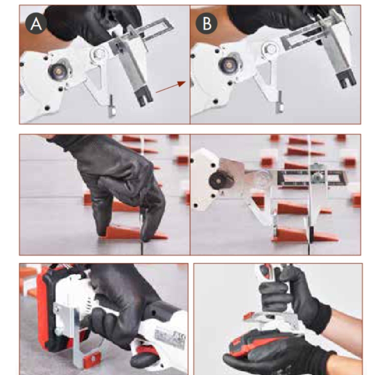 Pinza a batteria per serraggio cunei Raimondi Levmatic -7