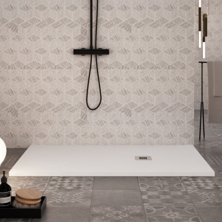 Piatto doccia 140x70 cm bianco Aquana -2