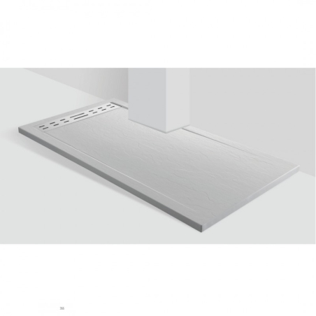 Piatto doccia 120x80 cm bianco Aquana -4