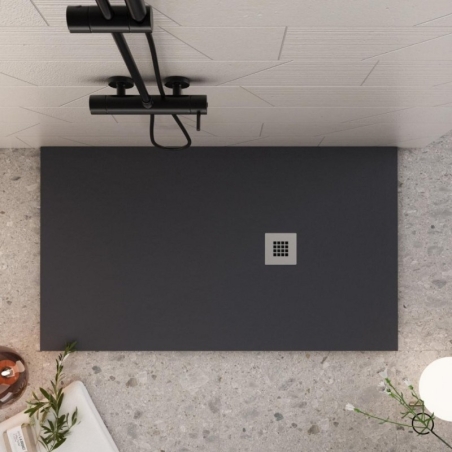 Piatto doccia 120x80 cm antracite Aquana -2
