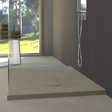Piatto doccia 120x80 cm beige Aquana -1