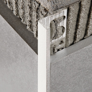 Profilo per rivestimenti 270 cm Proterminal Stone White Progress Profiles -1