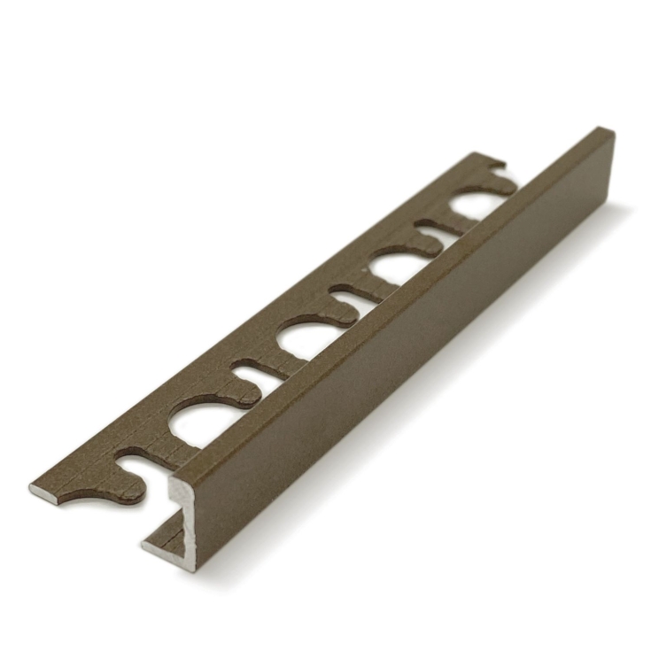 Profilo per rivestimenti 270 cm Proterminal Stone Bronze Progress Profiles -2