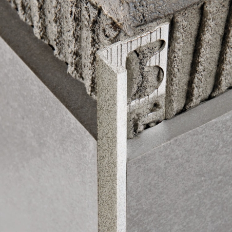 Profilo per rivestimenti 270 cm Proterminal Stone Oyster Gray Progress Profiles -1