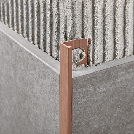 Profilo per rivestimenti 270 cm Proterminal Rame Progress Profiles -1