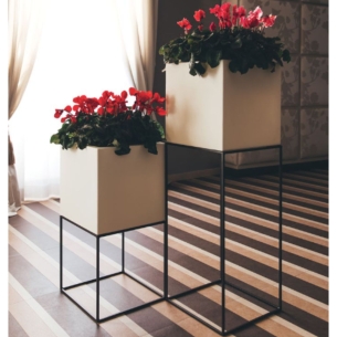 Struttura metallica 80 cm per vaso Cube MONACIS -1