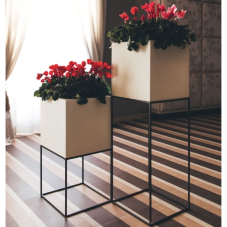 Struttura metallica 80 cm per vaso Cube MONACIS -1