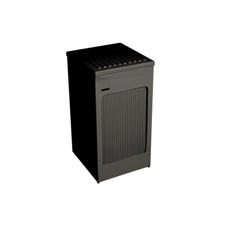Mobile contenitore 45x50x84h cm con serranda nero Lavacril Box Colavene -2