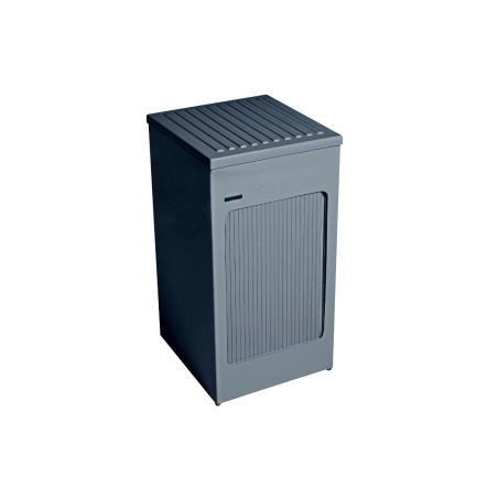 Mobile contenitore 50x50x84h cm con serranda grigio Lavacril Box Colavene -2